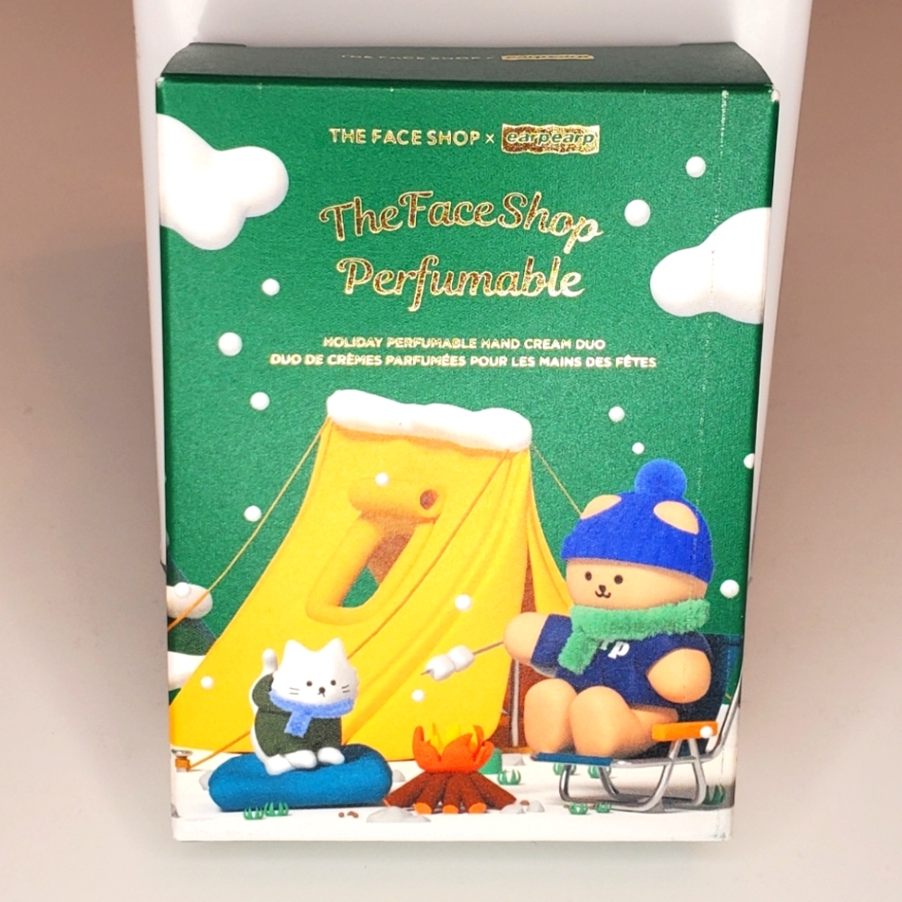 🎄The Face Shop x earpearp Perfumable Holiday Hand Cream Duo
